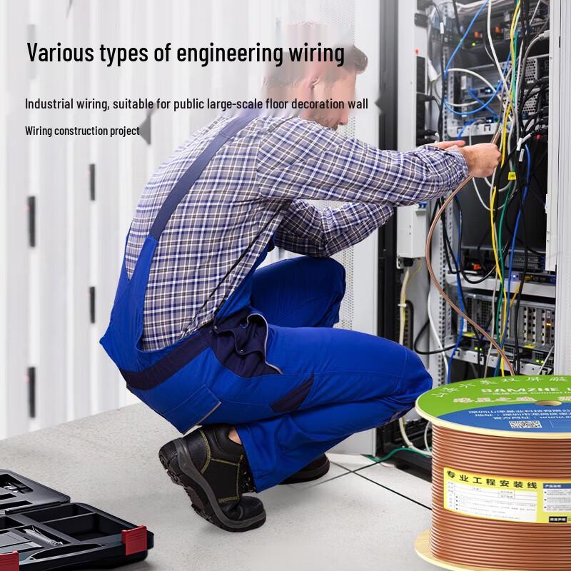 SAMZHE Cat6 Dual Shielded Gigabit Ethernet Cable, Pure Copper Bulk Wire