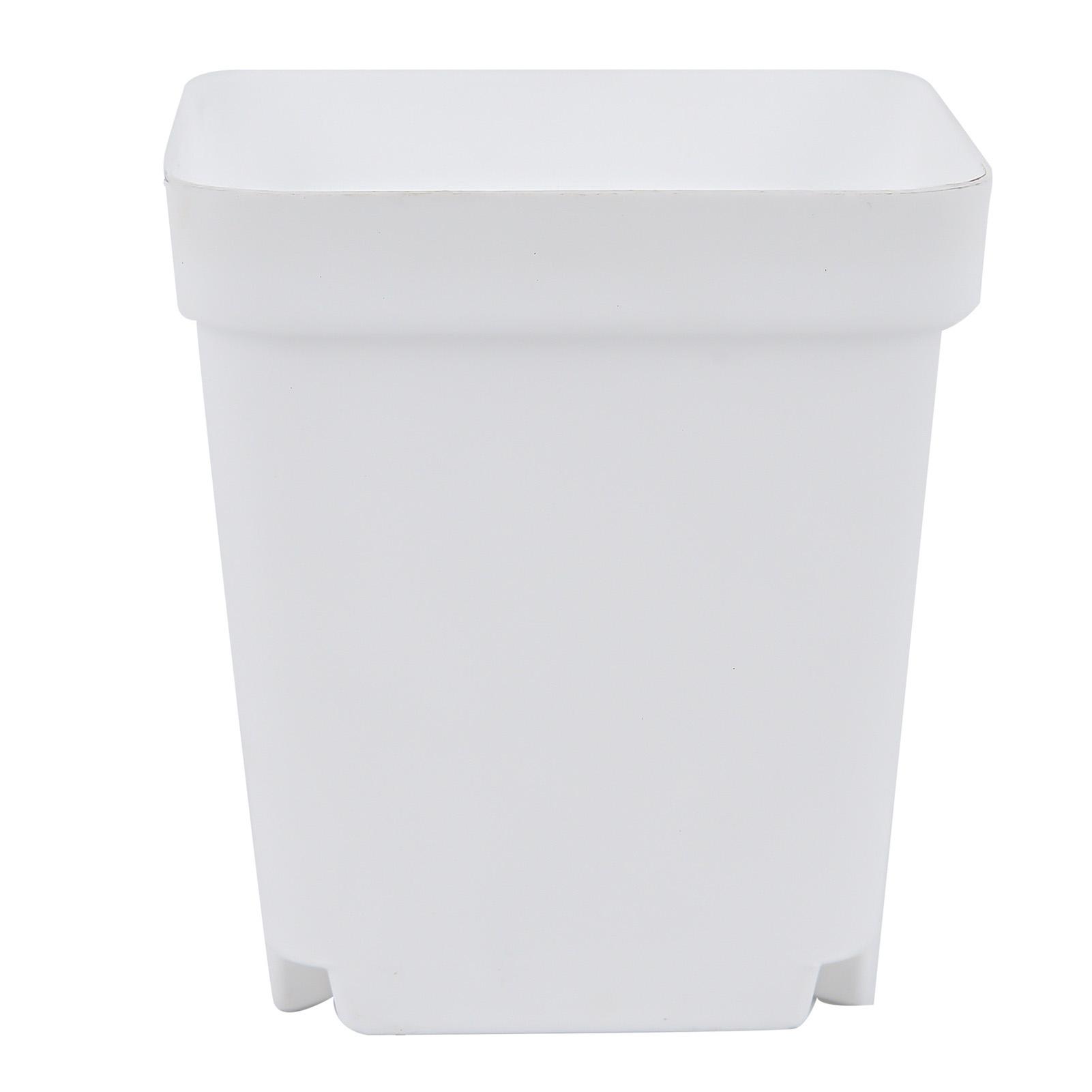 

Цветочный горшок для сада, декоративный контейнер для рассады, суккулентный горшок для балкона и двора белый