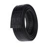 Leather Dress Belt Strap Replacement for Men Slide Business Adjustable Cowhide Waistband for Office Casual Shopping and Date