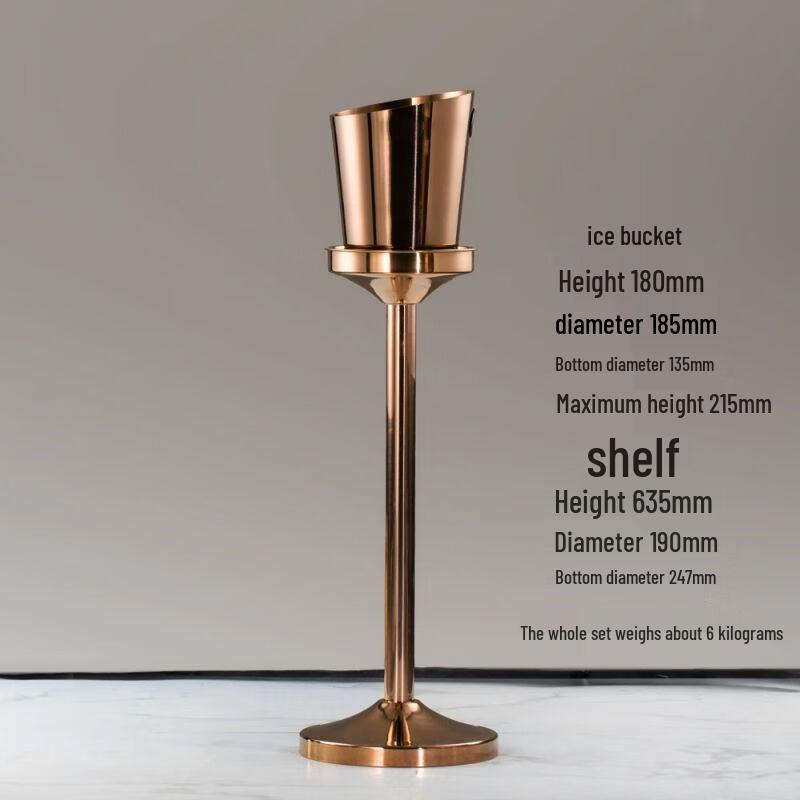 European Slanted Ice & Champagne Bucket