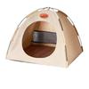 OEINGOEING Washable Semi-Enclosed Pet Tent Bed