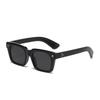 Outdoor Driving Rivet Square Sunglasses Women Men Luxury Designer Vintage Punk Eyeglasses UV400 Protection