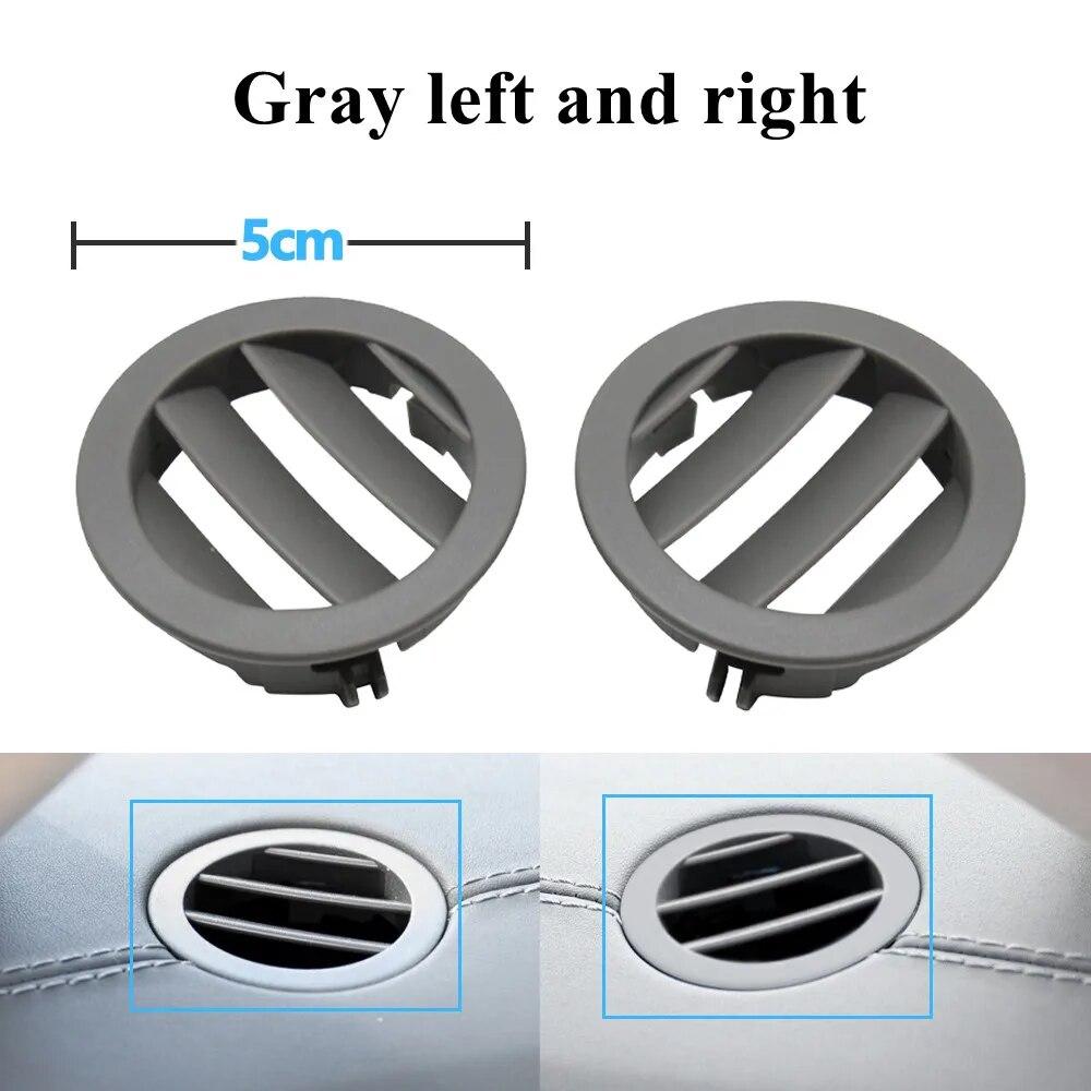 Left Right Dashboard Air Conditioning AC Vent Grille Small Round Panel Cover For Benz E Class W212 2009-2015 E200 E300 E350 E550