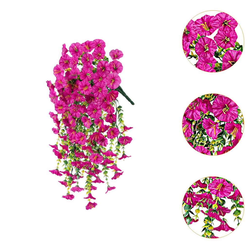 Artificial Hanging Plants Never Withering Fake Wall Hanging Plants for Porch Shopping Malls Restaurant Patio Housewarming