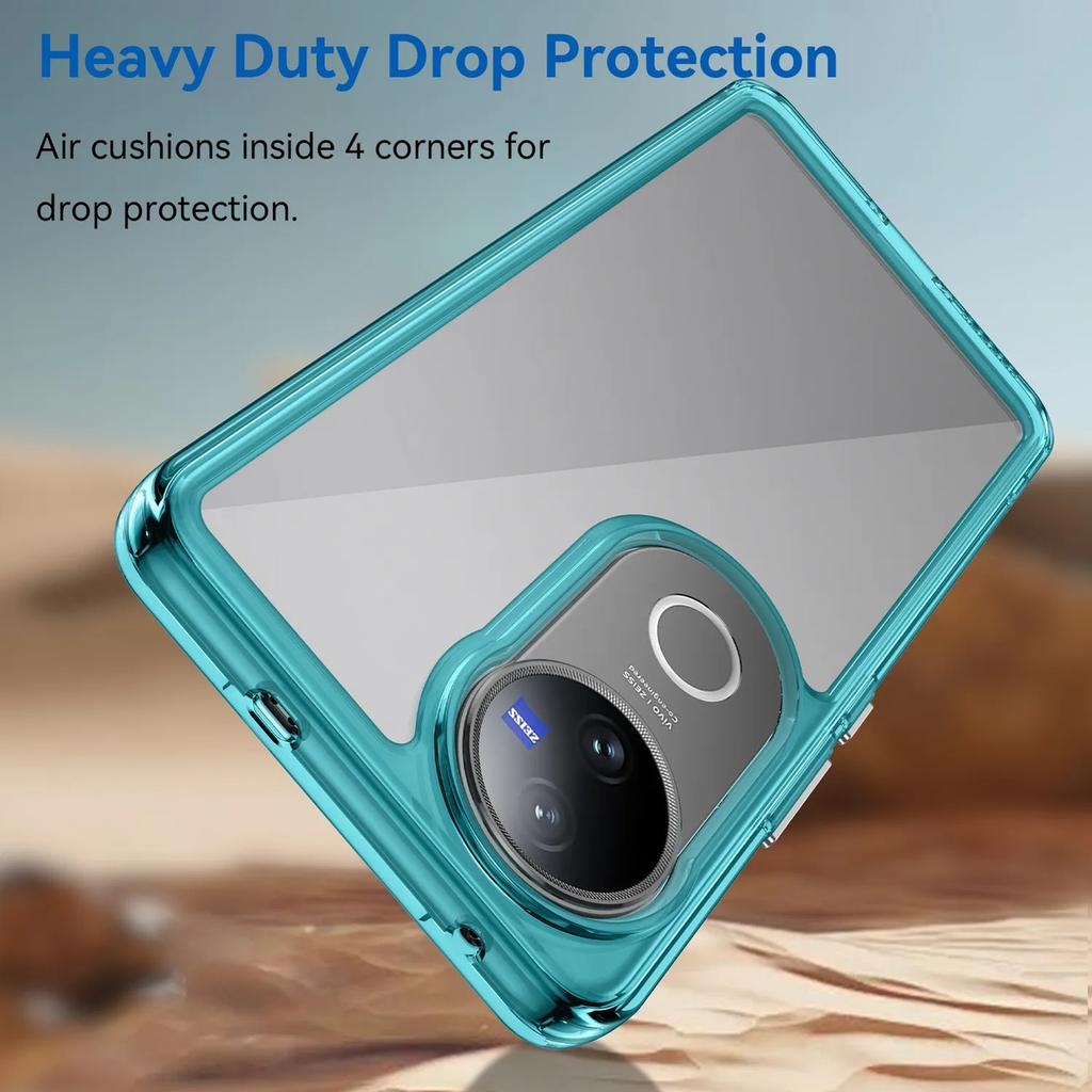 Phone Case For Vivo V50 , Clear Transparent Phone Case Cover For Vivo V50