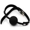 Adult Slave Harness Silicone Ball Open Mouth Gag BDSM Bondage Fetish Mouth Restraint Sex Toy for Woman Exotic