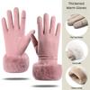 Waterproof Cold-proof Gloves Windproof Touch Screen Gloves Cute Winter Warm Gloves  Cold Weather