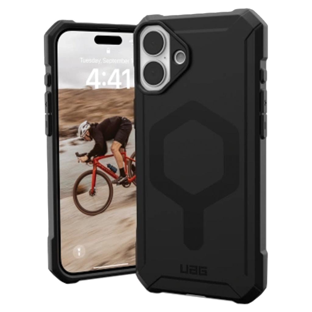 Uag Essential Armor Magsafe Case for iPhone 16 Plus - Black