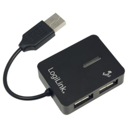 Sharing Peripherals and Hubs | Hub | Number of Ports: 4 | Black