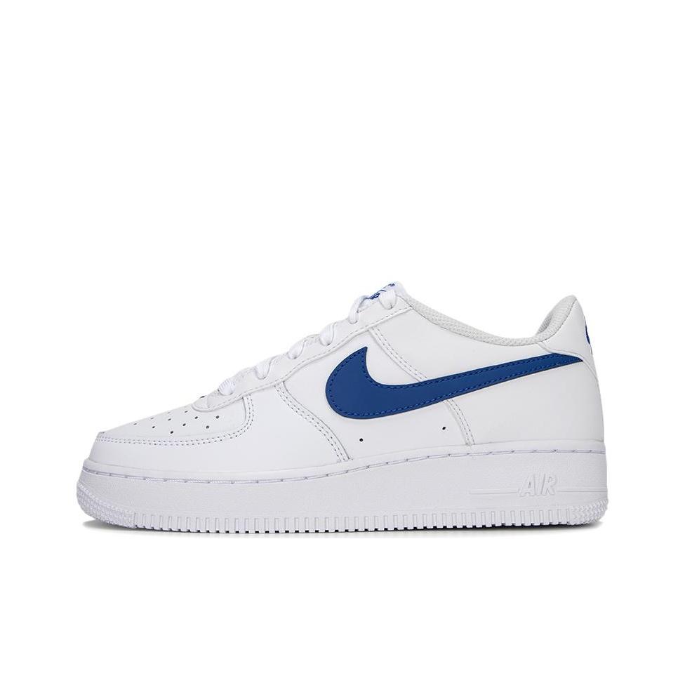 Nike Air Force 1 GS White Hyper Royal Kids Sneakers DV7762-103