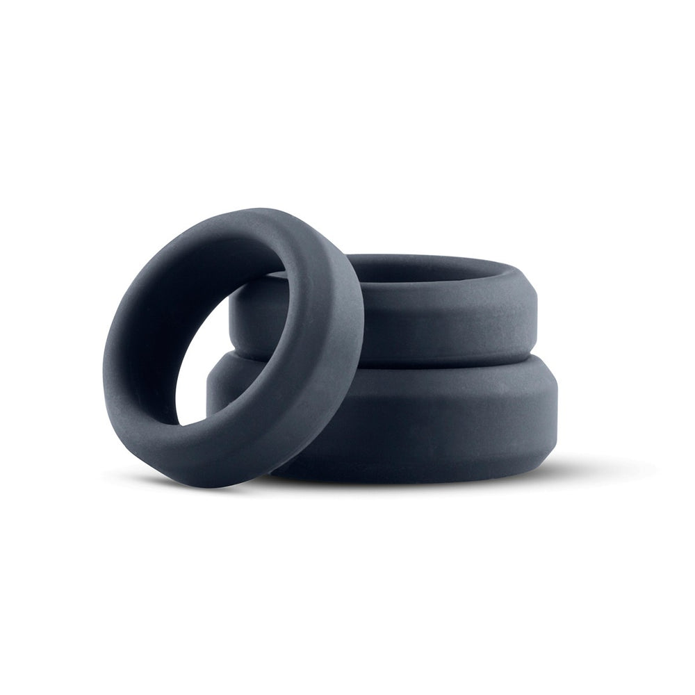 Set of 3 Boners Silicone Cockrings - Boners - Cockrings