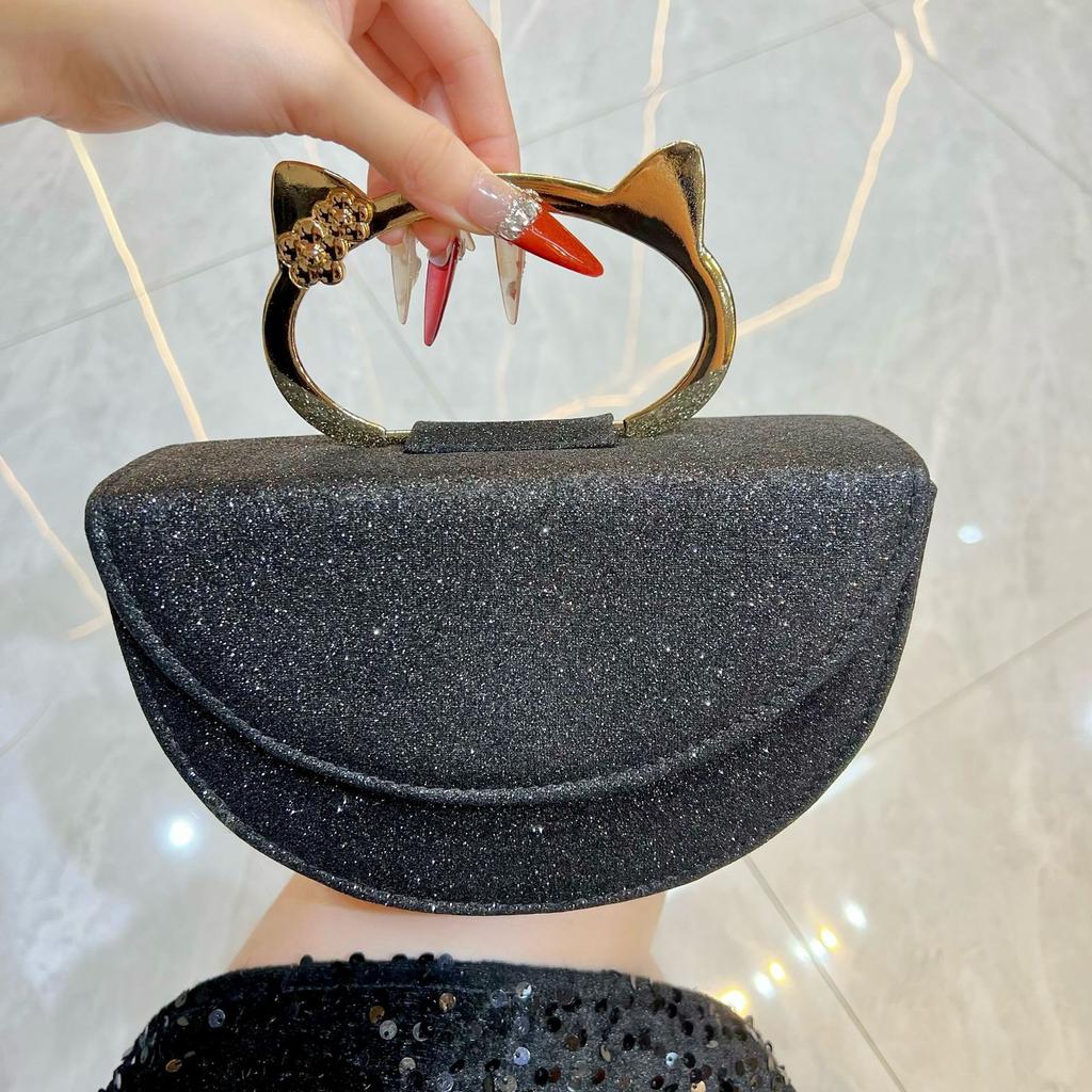 High-end, Niche Design Handbag Box for Fashionable Dinner Parties, Single-shoulder Crossbody Bag