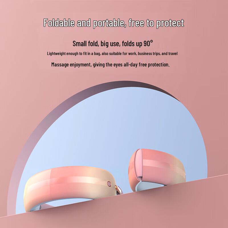 PGG Smart Eye Massager with Heat and Bluetooth CN Plug (adapter Included)