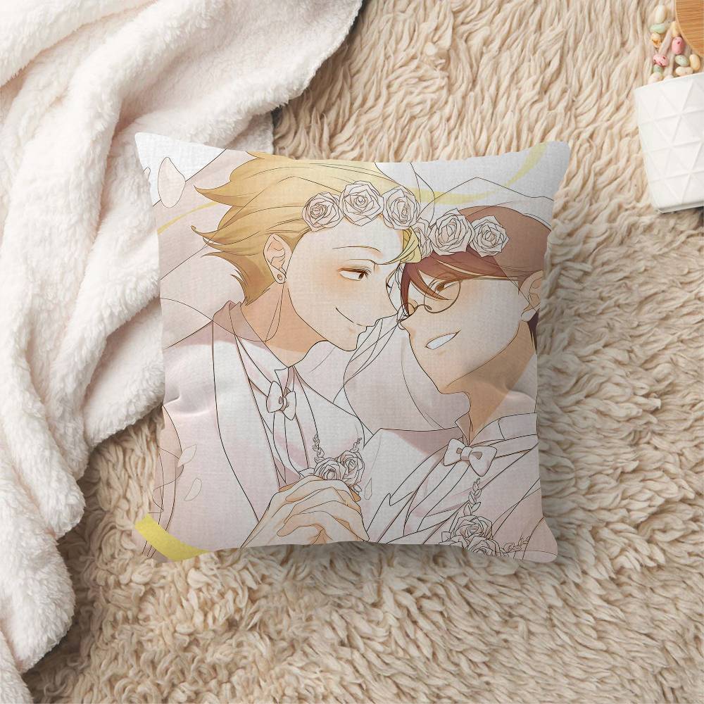 Doukyuusei bl Anime Personalized Pillow Dust Cover Bedroom Kids Party Decoration Pillowcase Birthday Children Gift