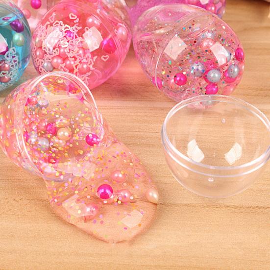 

DIY игрушка-слизь из искусственного жемчуга, развлекательные вентиляционные игрушки, безопасная прозрачная глина, снятие стресса, подарок для ребенка