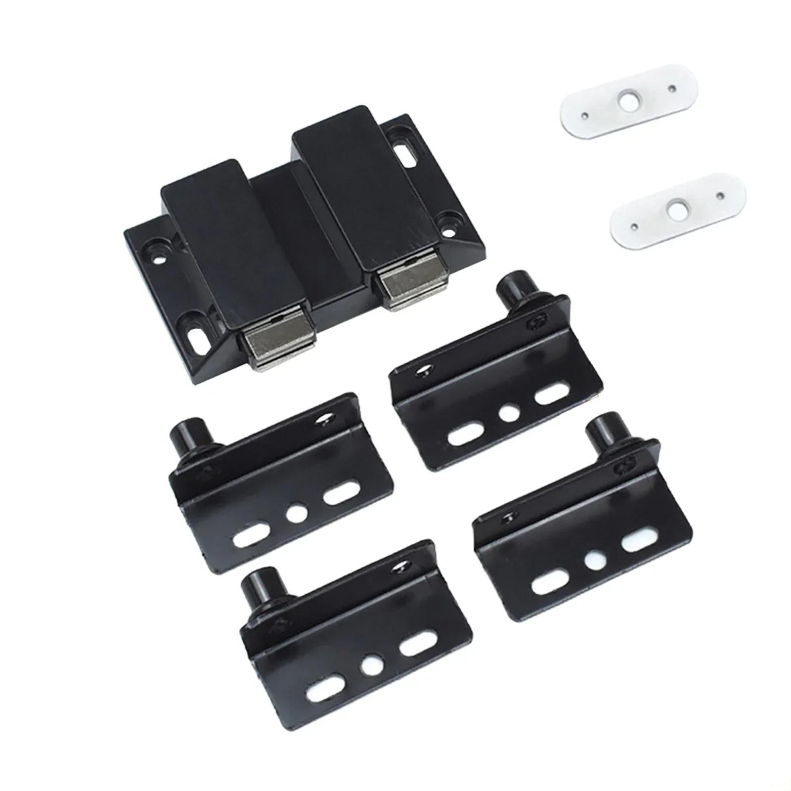 

Петлі для скляних дверей, вітрина, скляна шафа, петля 5~6 мм, скло, без свердління, дверний вал з нержавіючої сталі, меблева фурнітура чорний