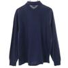 Polo Ralph Lauren Long Sleeve Polo Shirt M Navy Kanoko Fabric Men's Used