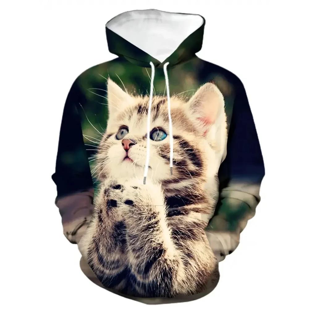 Men's Animal Print Versatile Comfort Sweatshirt Casual Simple Hoodies Sweatshirts Men’s