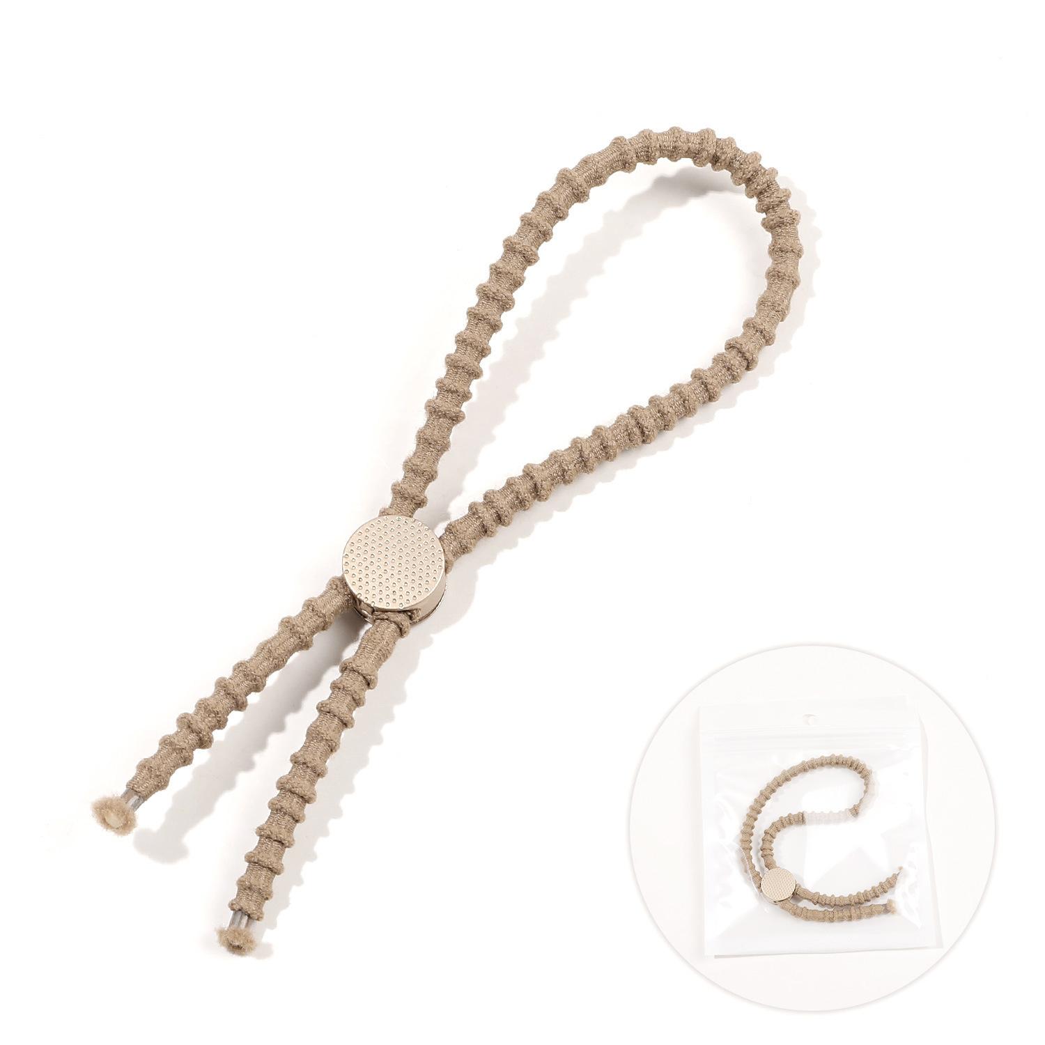 

Аксессуары для волос Стайлинг Жемчужные регулируемые резинки для волос Резинки для волос Тюрбан Повязка на голову Конский хвост Дреды Длинные эластичные резинки для волос