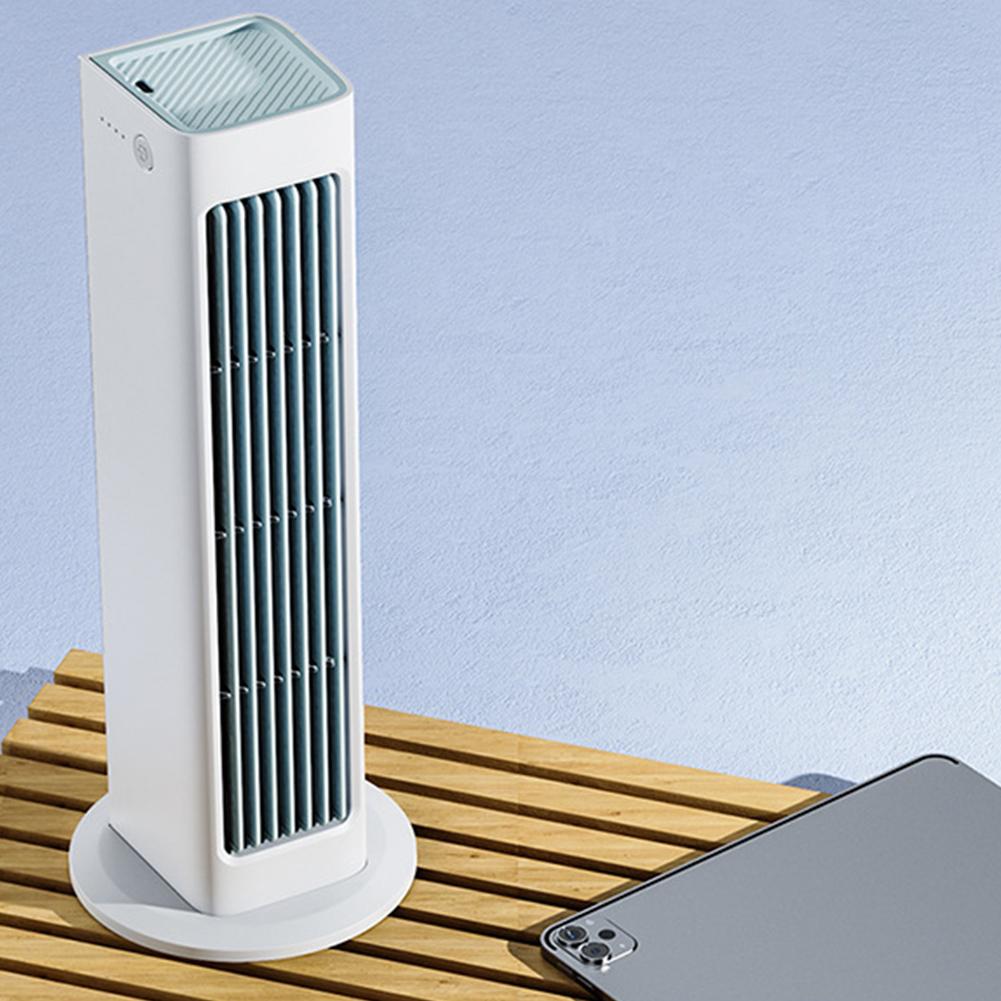 Portable Tower Fan Cooling Fan 3 Speeds Desktop Fan Quiet Wall Mount Fan Rechargeable for Bedroom Living Room Office