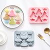 8-Hole 3D Princess Dress Crown Silicone Mold Diy Epoxy Resin Mold Ice Cube Mould Cake Decoration