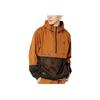 Jordan SS22 Half-Zip Breathable Knit Hoodie Jacket Men Outerwear Brown DJ0247-241