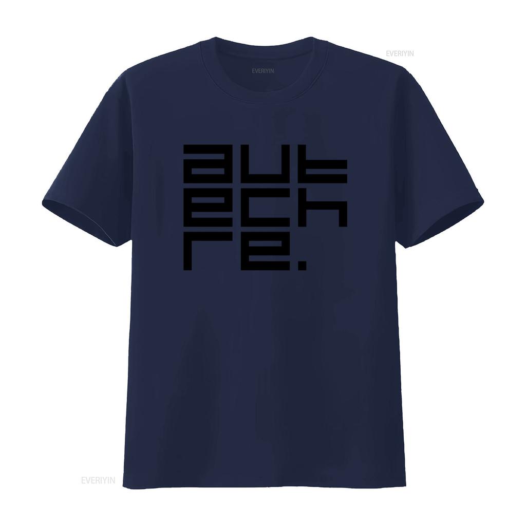 Autechre Name T Shirt White Available in Sizes S 5XL with Free UK Shipping vintage Washed Versatile Stretched