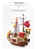 Thousand Sunny Schiff Kompatible Lego Steine - One Piece Pädagogisches Bauset für Jungen (S Marke 6298)