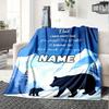 Dad I Hope Every Time You Snuggle This Blanket It Reminds You How Much I Love You Home Customization Blankets Comfortable Soft Lightweight Allseason