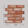 10pc 3D Wall Sticker Self-adhesive Faux Brick Wall Panel Peel and Stick Tile Backsplash for Kitchen Waterproof Tile Sticker