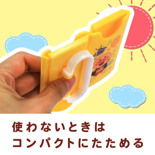 LEC Anpanman Paper Pack Holder, Yellow (Made In Japan)