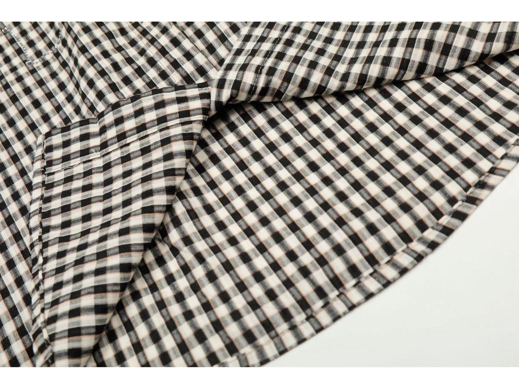Unisex American Plaid Loosely Fitted Long-Sleeve Shirt - 2026 Casual Spring Collection