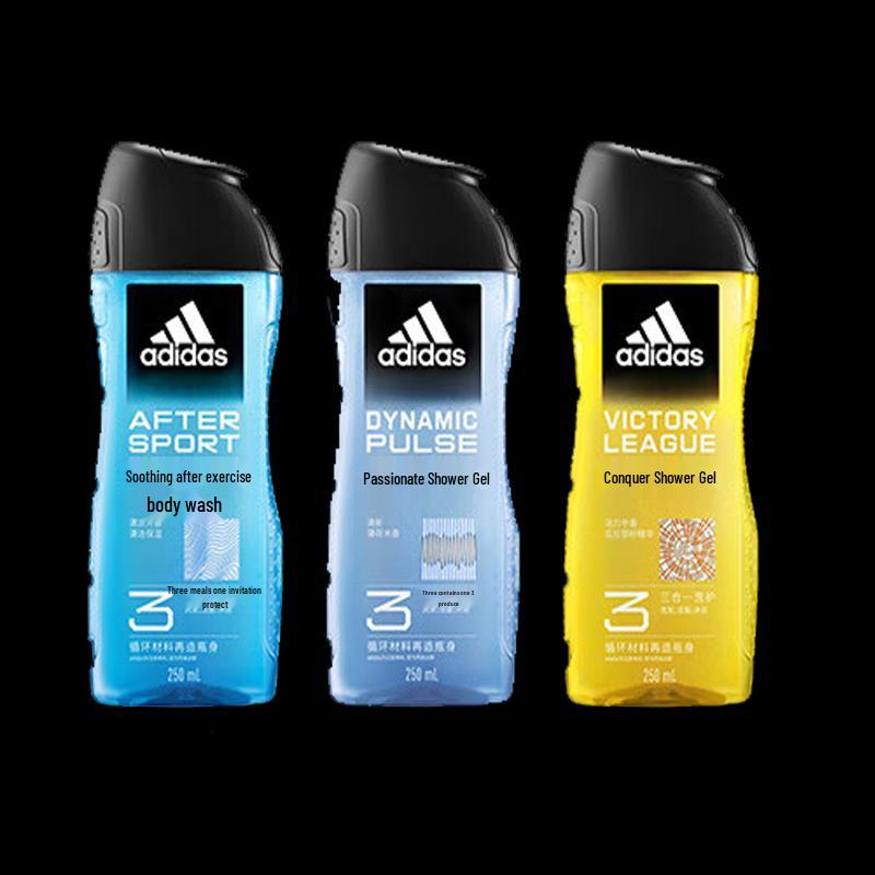 Adidas Men s 3-in-1 Shower Gel, Shampoo & Face Wash