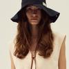 Marchen Leather Strap Safari Bucket Hat_5color
