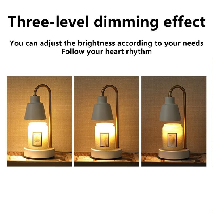 Modern Candle Warmers Lamp for Jar Candle with High Temperature Lacquered Iron Lampshade