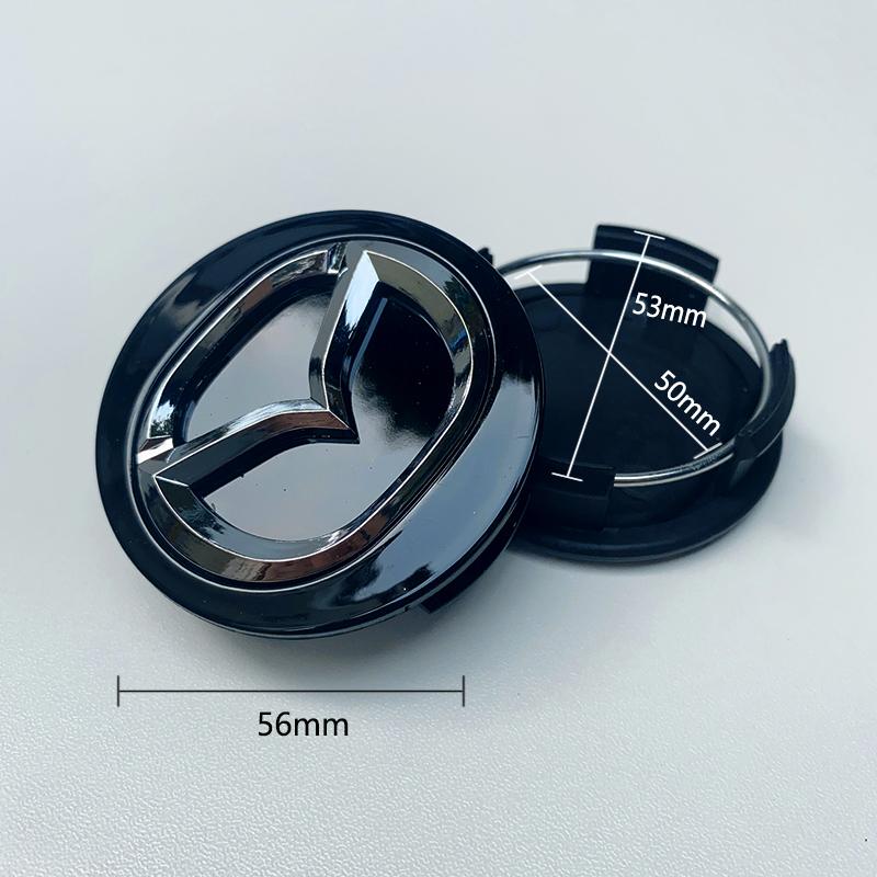 

4Pcs Original Car Wheel Center Hub Cap Cover For Mazda 3 6 2 5 CX5 CX3 Atenza MX5 CX7 Axela CX30 CX90 CX60 CX50 MX30 CX9 RX8 CX8