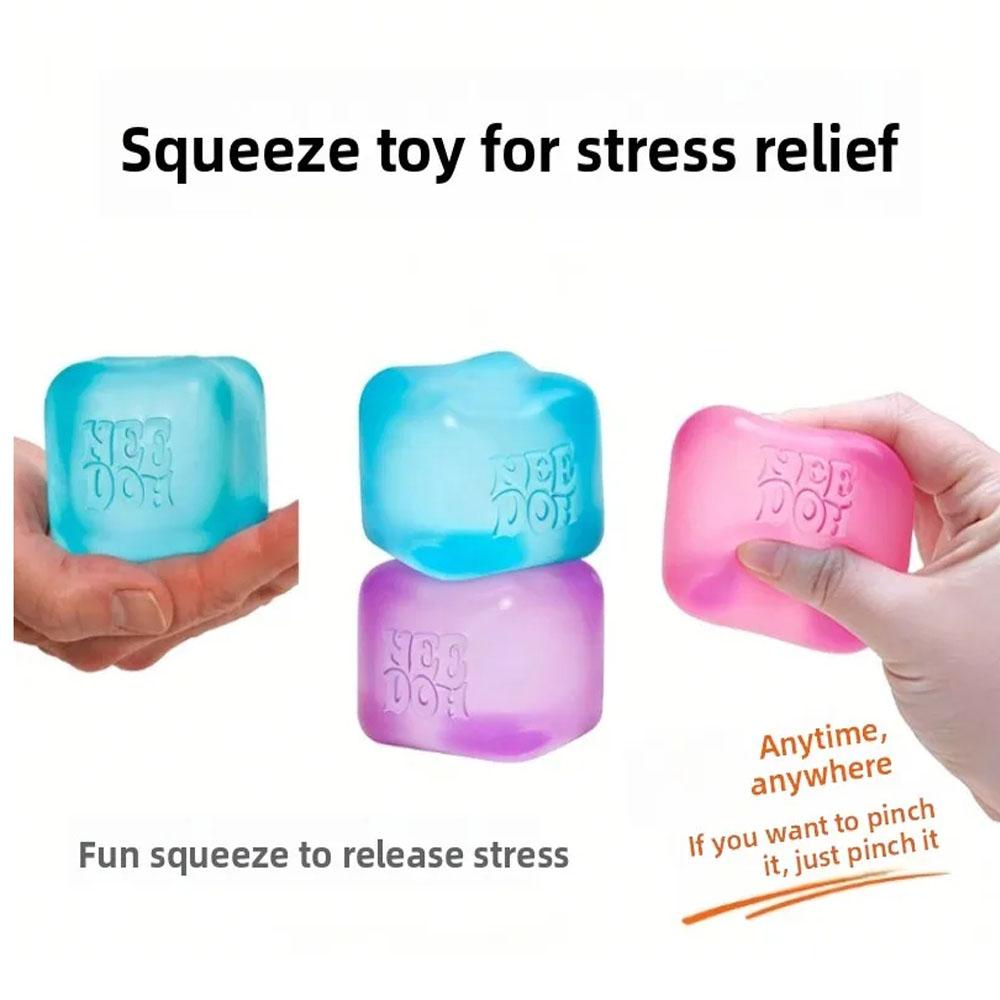 @Hot In Stock Squishy Schylling Needoh Nice Cube Sensory Toy Anti-Stress Stress Relief Jigsaw Pressure Relief Souvenir for Kids