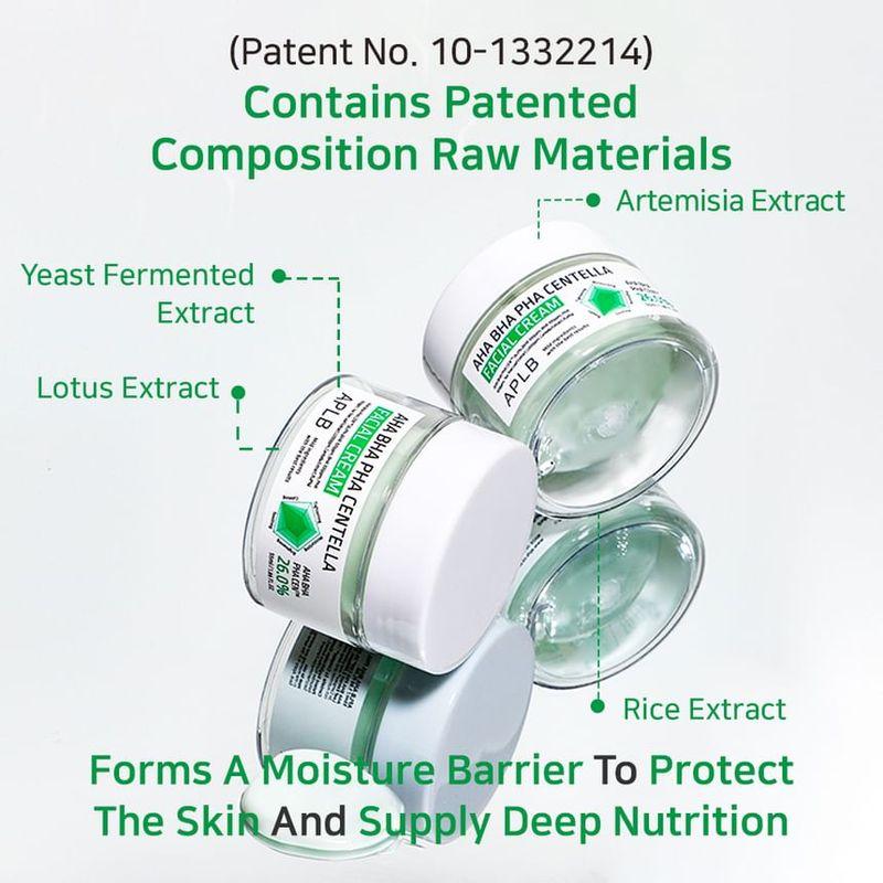 APLB - AHA BHA PHA Centella Facial Cream