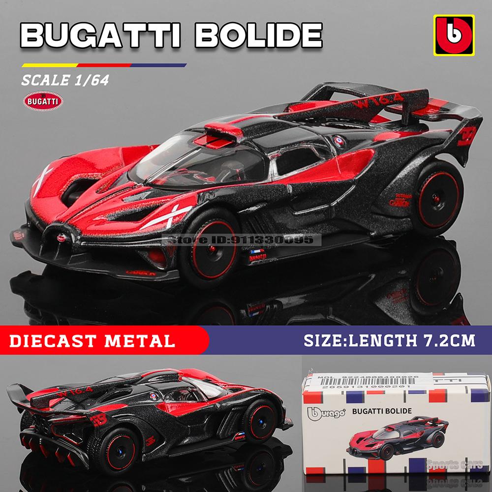 Burago 1:64 golf Porsche 911 Shelby Raventon Mustang Lamborghini Serie da Collezione Modello in Metallo Pressofuso Giocattolo Regalo per Bambini