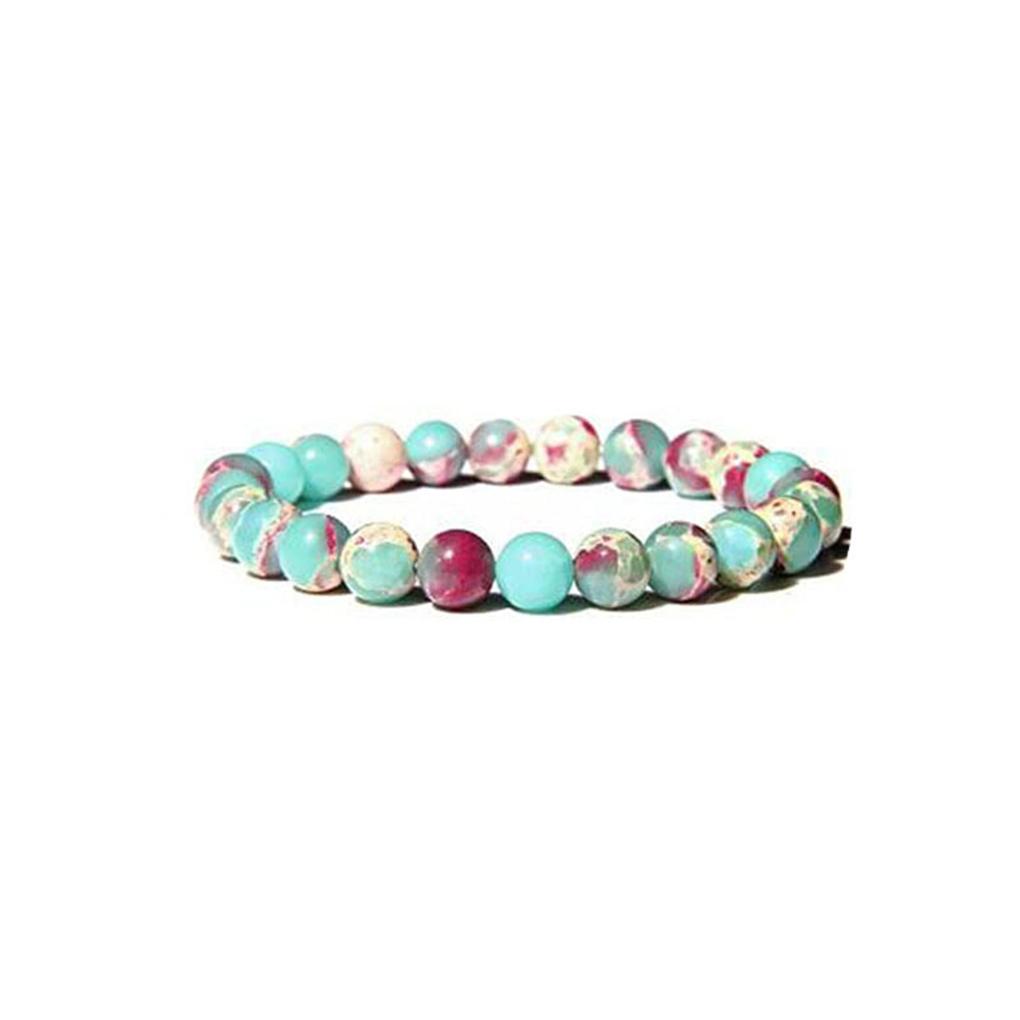 WUUISDNX Fashionable And Versatile Unisex Beads Bracelet Gift For All Stone Natural Stone Bracelet Bracelets For Women