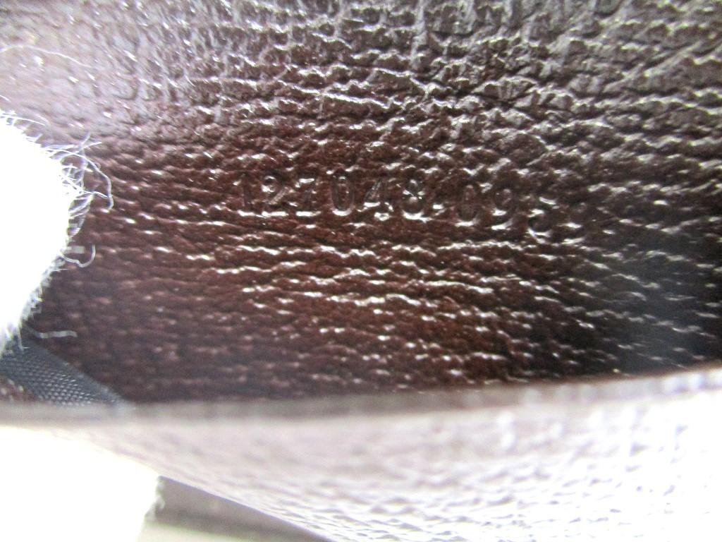 Authentic GUCCI GG Beige Canvas Brown Leather 6 Pics Key Chain #a511  Refurbished