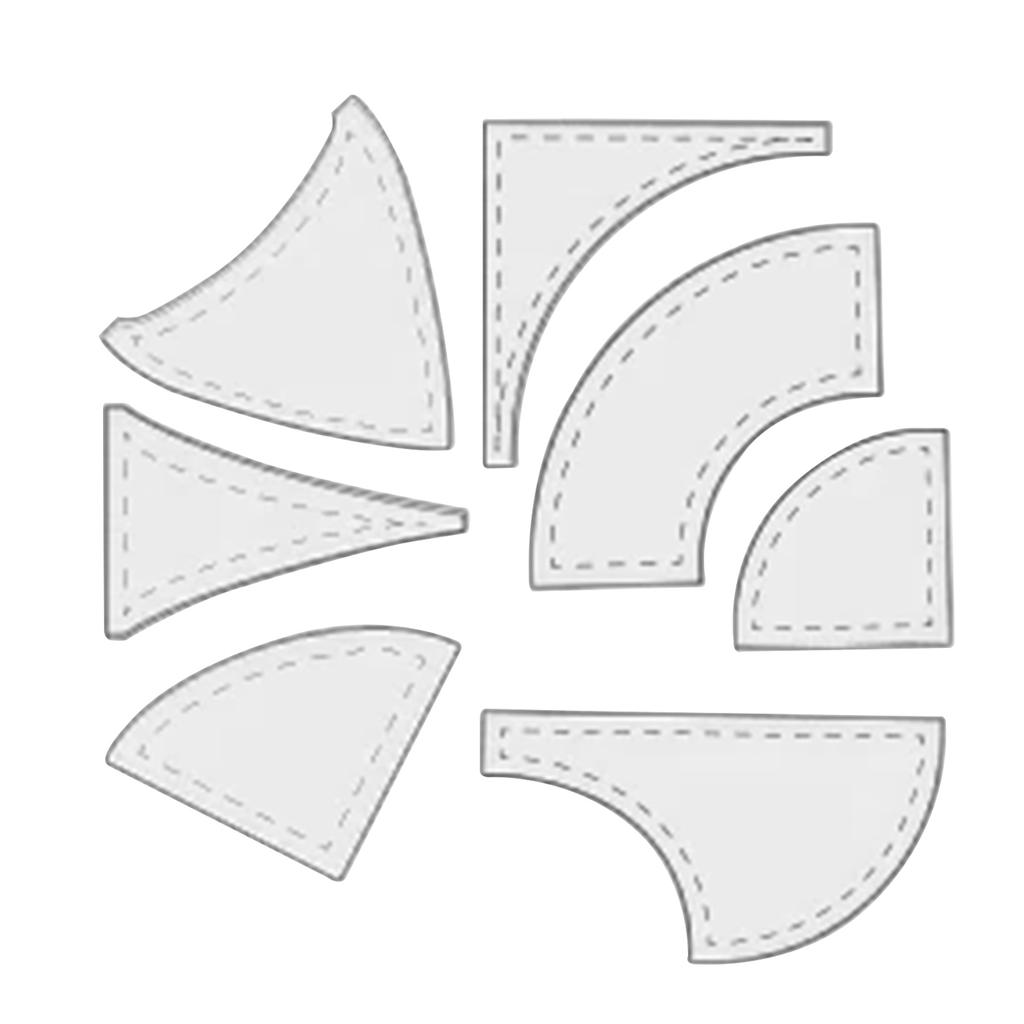 Tablecloth Braided Template Quilting Tablecloth Sewing Ruler Templates Quilting Template Sewing Ruler Templates DIY Quilting