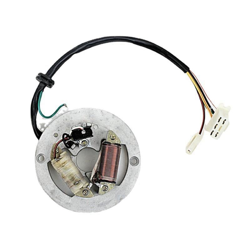Double Coil Ignition Magneto Stator Plate For PW80 Motorcycle Accessories Fit For Bikes