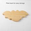 Halloween Charcuterie Board Halloween Bat-Shaped Serving Tray for Cheese Portable Food Storage Plate for Seafood Fruits Meats