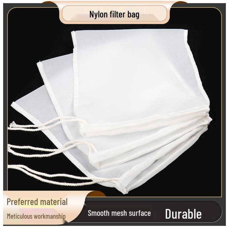 80 Mesh Nylon Filterbeutel in Lebensmittelqualität für Milch, Saft, Sojamilch und Wein