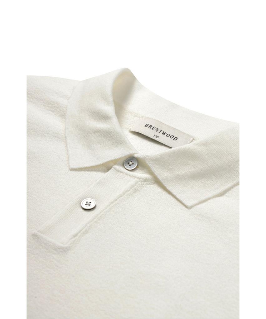 BRENTWOOD [Griffiths] Washable Polo Neck Sweater Brwam26421Ivx