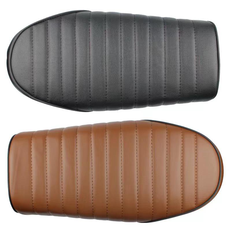 Motorcycle Cafe Flat for SEAT Vintage Comfortable Cushion Replacement for CG125 MotorbikeHonda