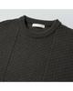 WORTHWHILE MOVEMENT Rhombus Crewneck Sweater (Khaki)