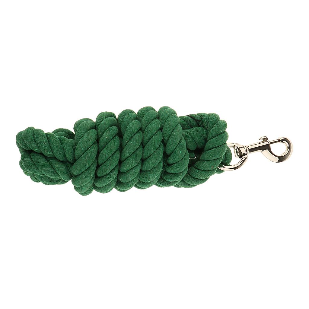 Horse Ropes Cotton Weave Rein Halters Braided Reins Extra Thick 2.5 m