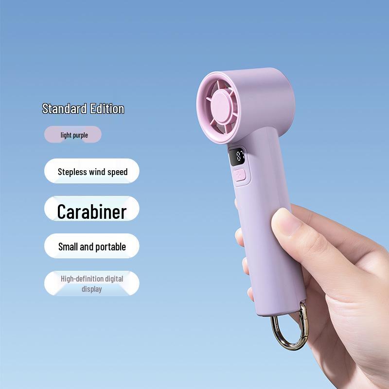 Portable USB Mini Handheld Fan with Semiconductor Cooling 1200mAh